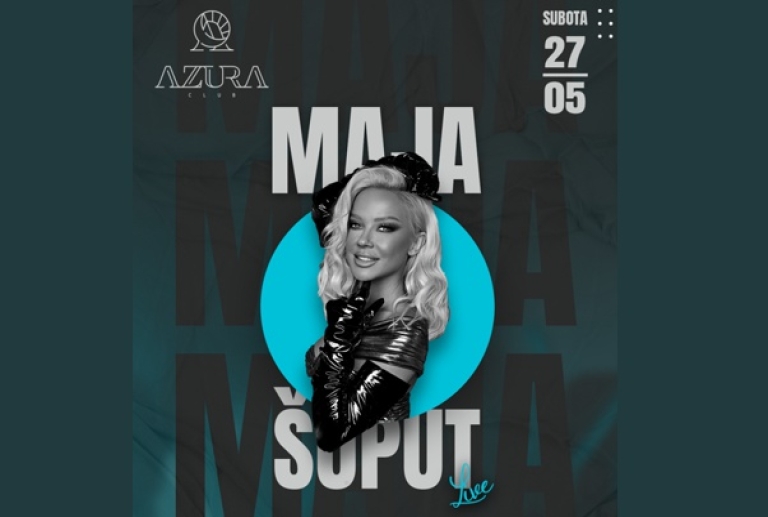 Azura Lounge | Eat | Club - Maja Šuput Live - 27.05.