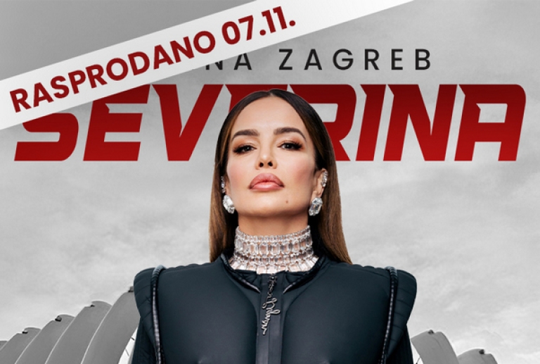 Severinin i drugi koncert u Areni Zagreb već je polurasprodan