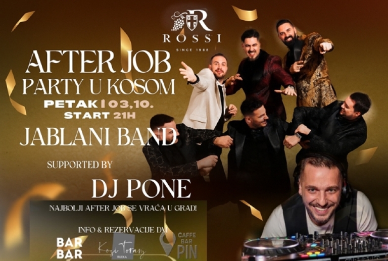 Caffe Bar Kosi Toranj - After Job Party: Jablani Band - 03.10.