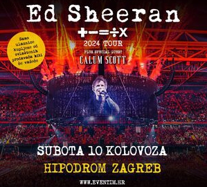 Hipodrom Zagreb - Ed Sheeran - 10.08.