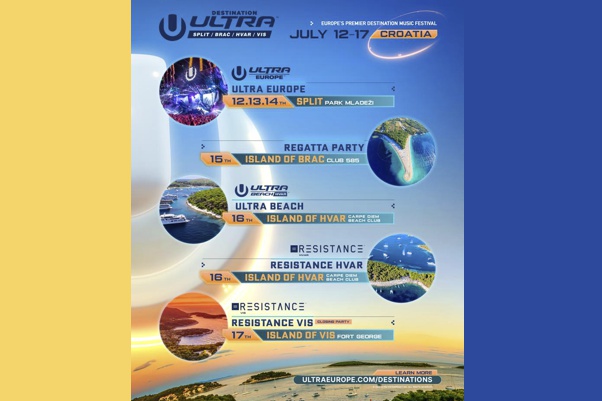 Destination ULTRA - predstavljamo jedinstvenu ljubavnu vezu hrvatskih otoka i glazbe